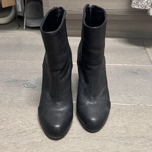 rag & bone Black Ankle Booties
